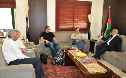 A Delegation from Rosa Luxemburg Foundation Visits IUG